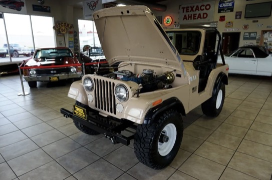 
								1974 Jeep CJ5 4×4 full									