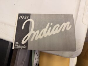 1937 Indian Motorcycle Project