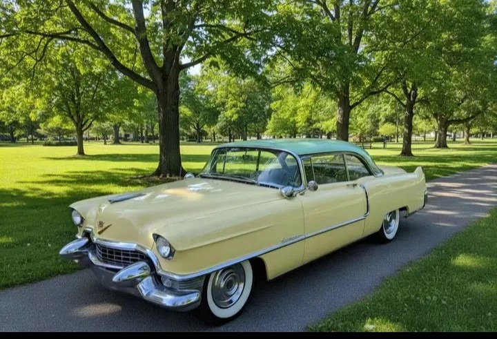 
								1955 Cadillac DeVille · Coupe 2D full									