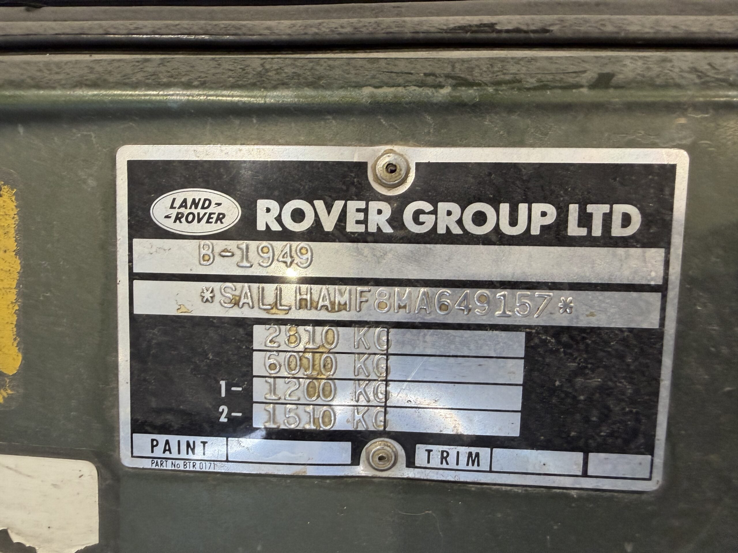 
								1991 Land Rover Range Rover Classic full									