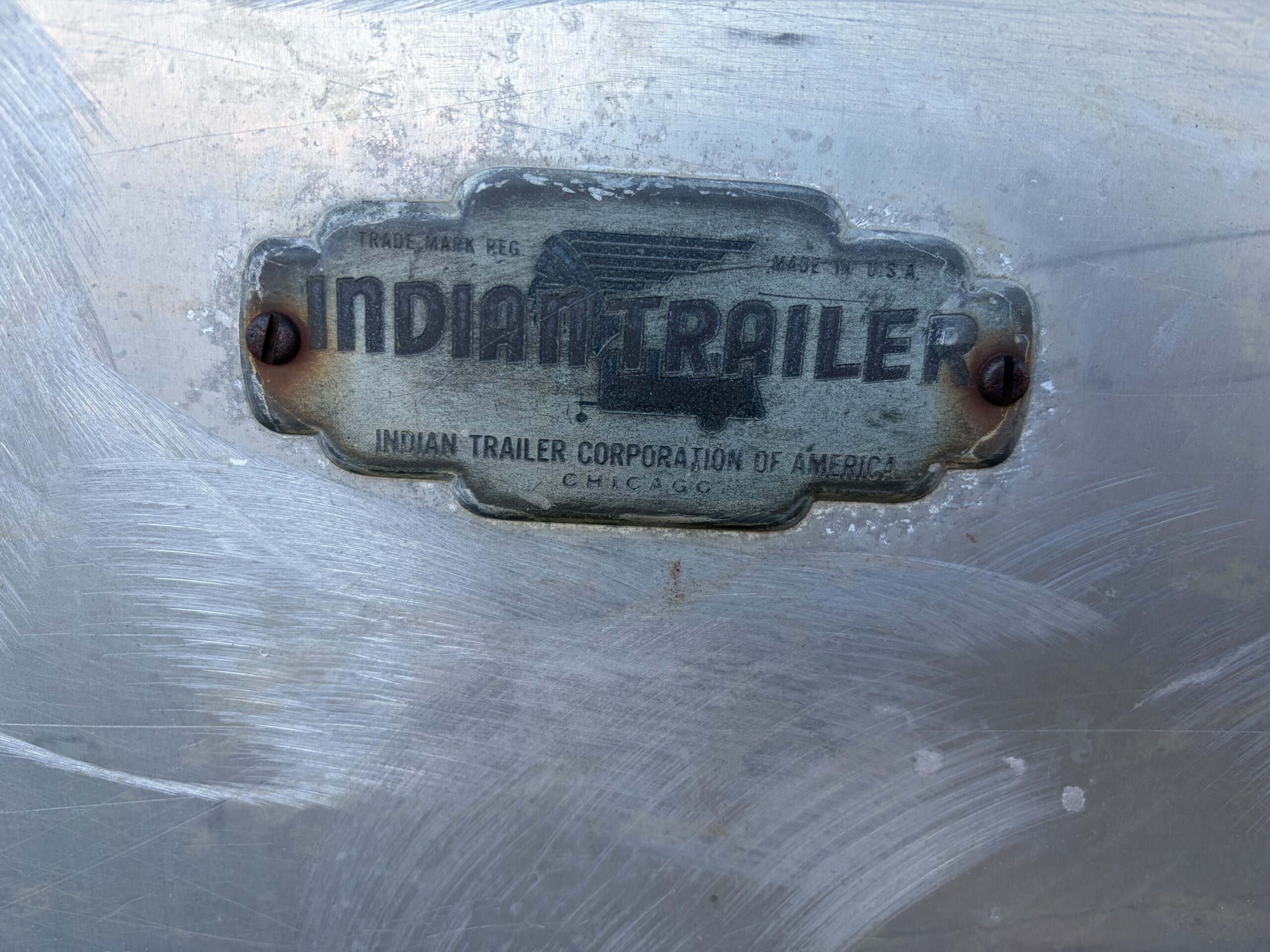 
								1936 Indian Travel Trailer full									