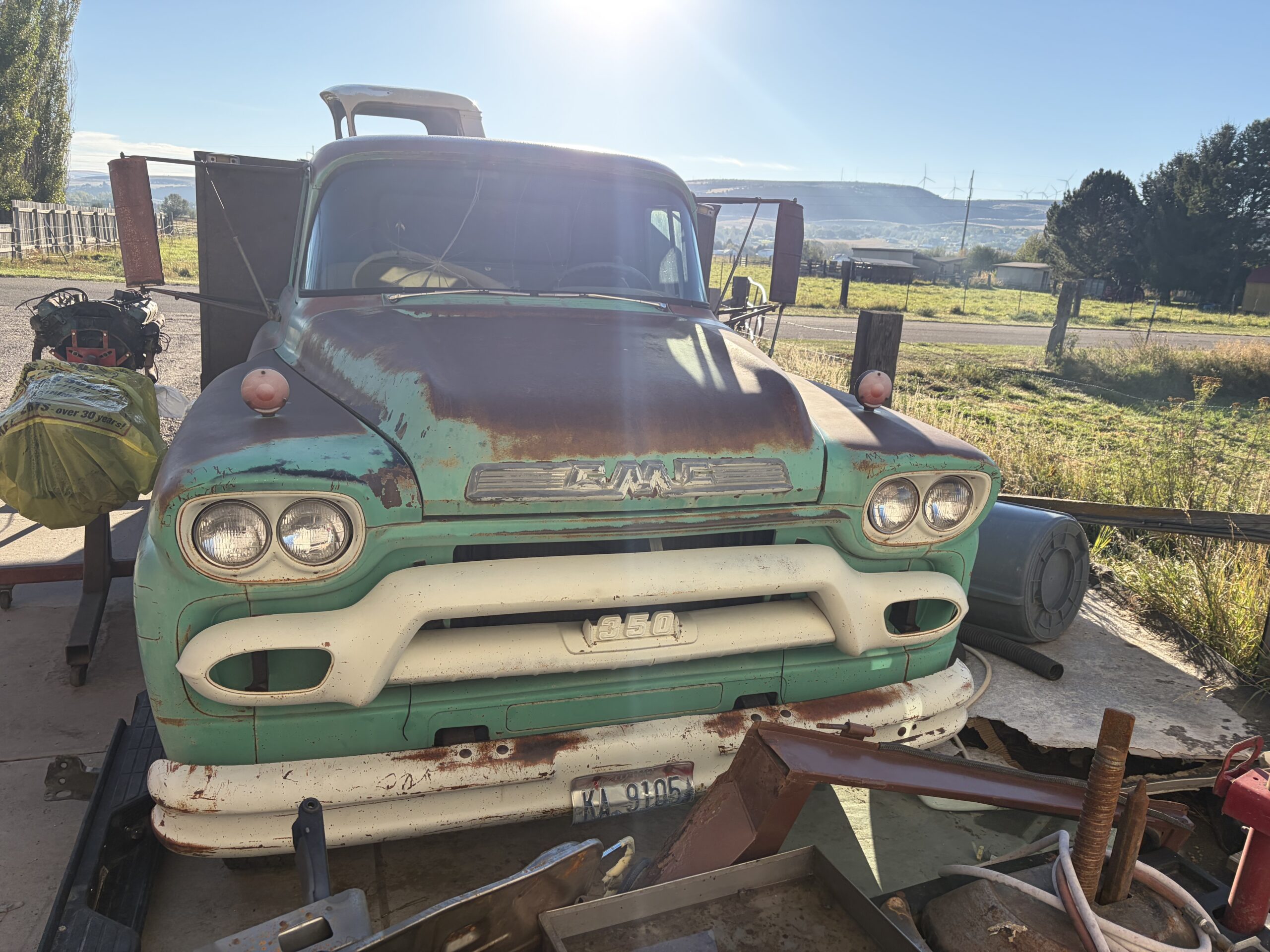 
								1959 GMC 2-Ton Truck full									