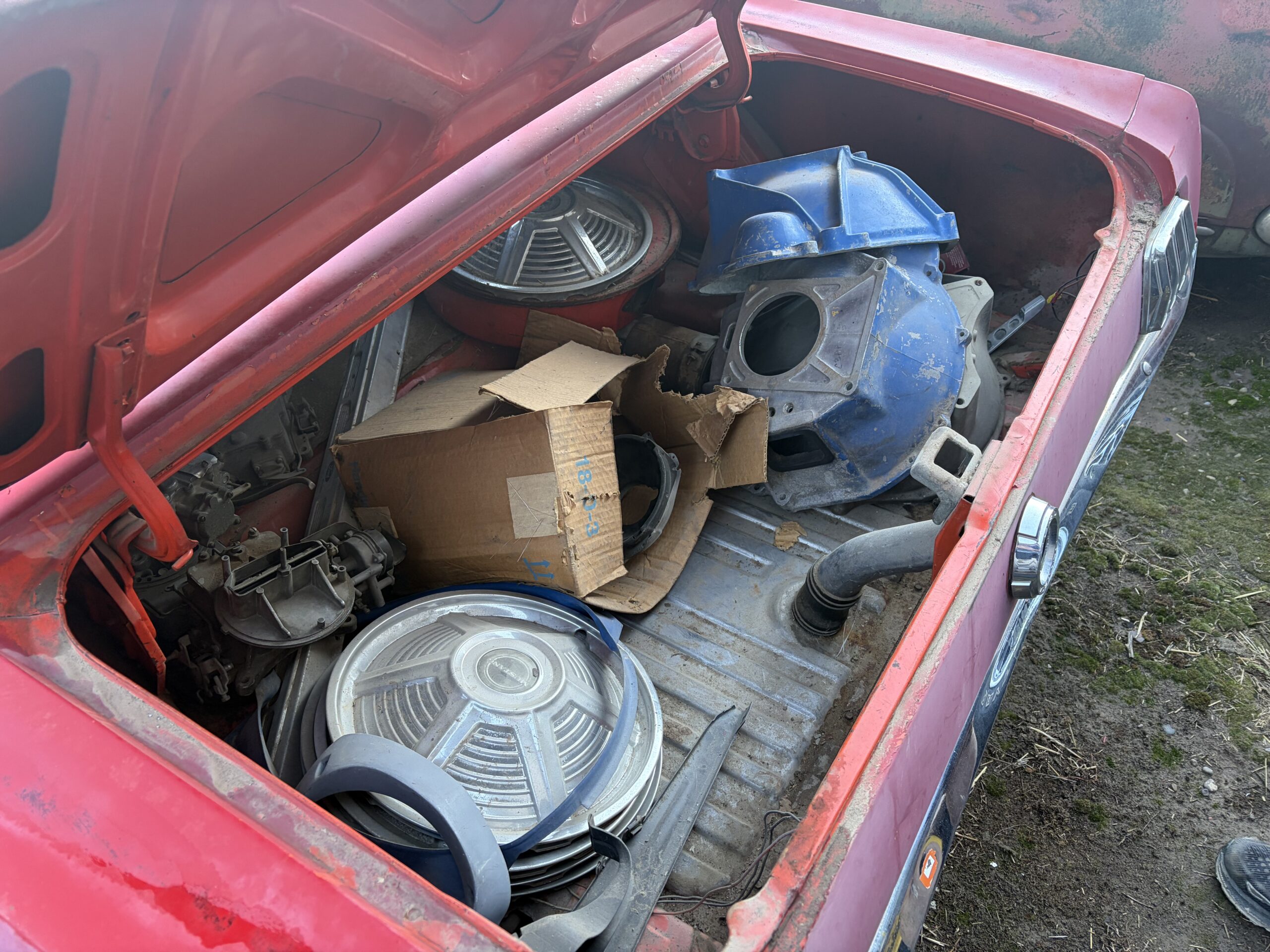 
								1965 Ford Mustang K-code 2 cars full									