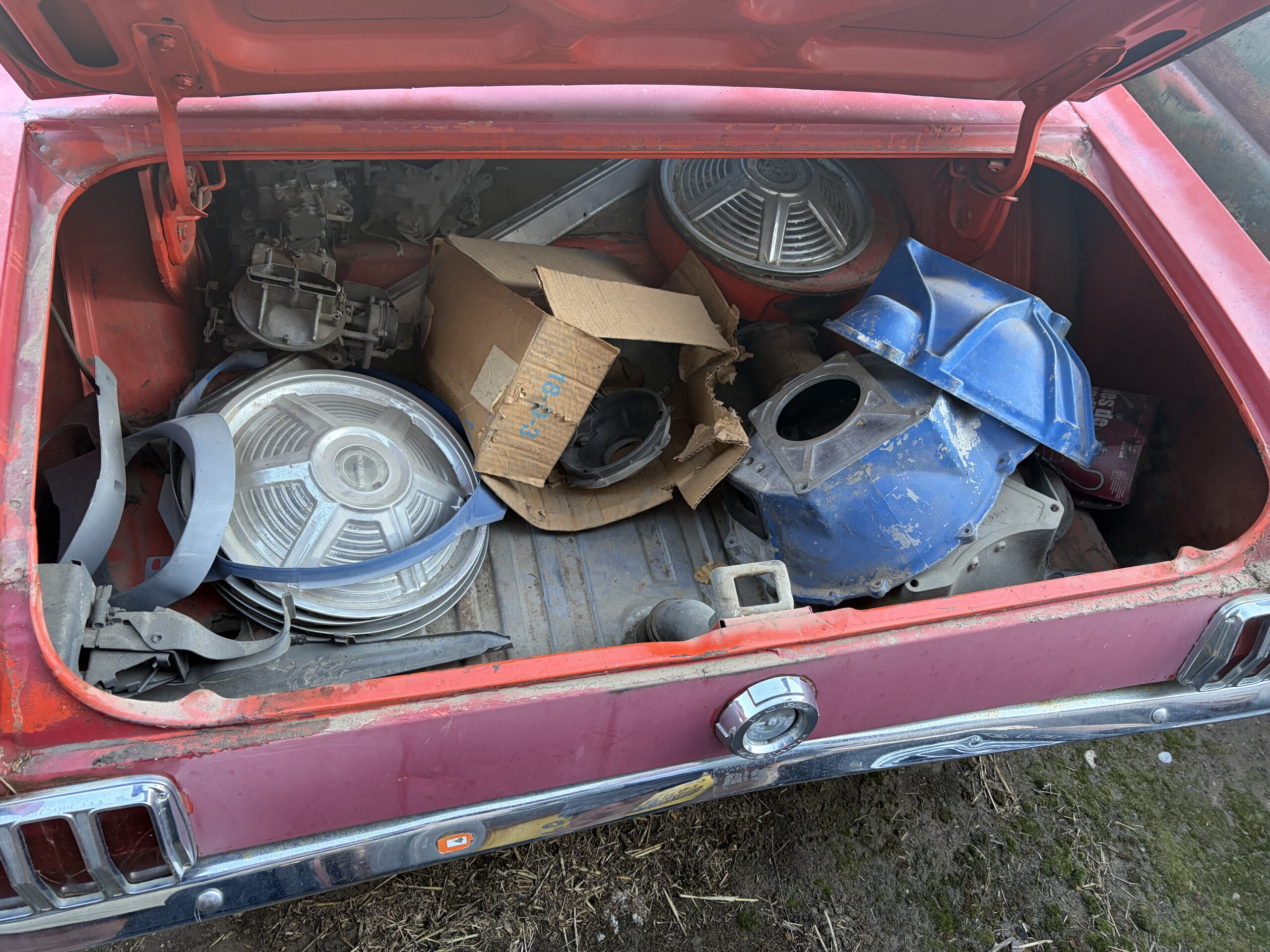 
								1965 Ford Mustang K-code 2 cars full									