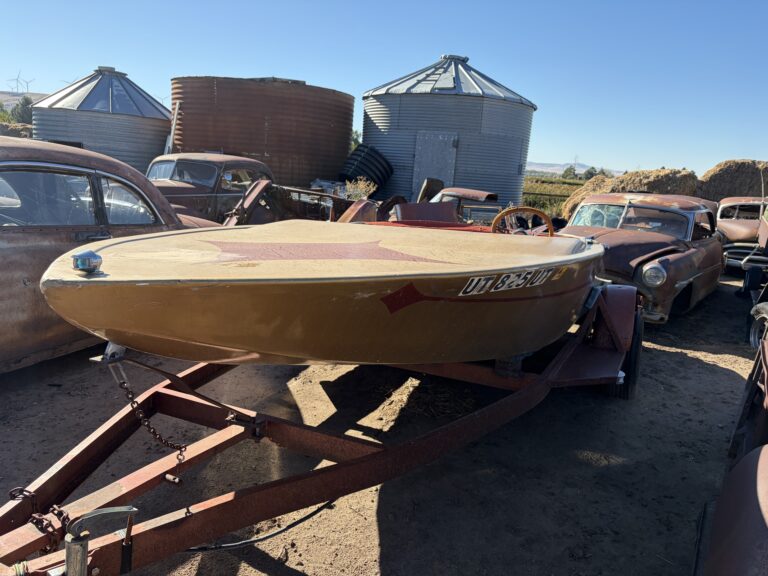 1962 Spico Boat with custom trailer