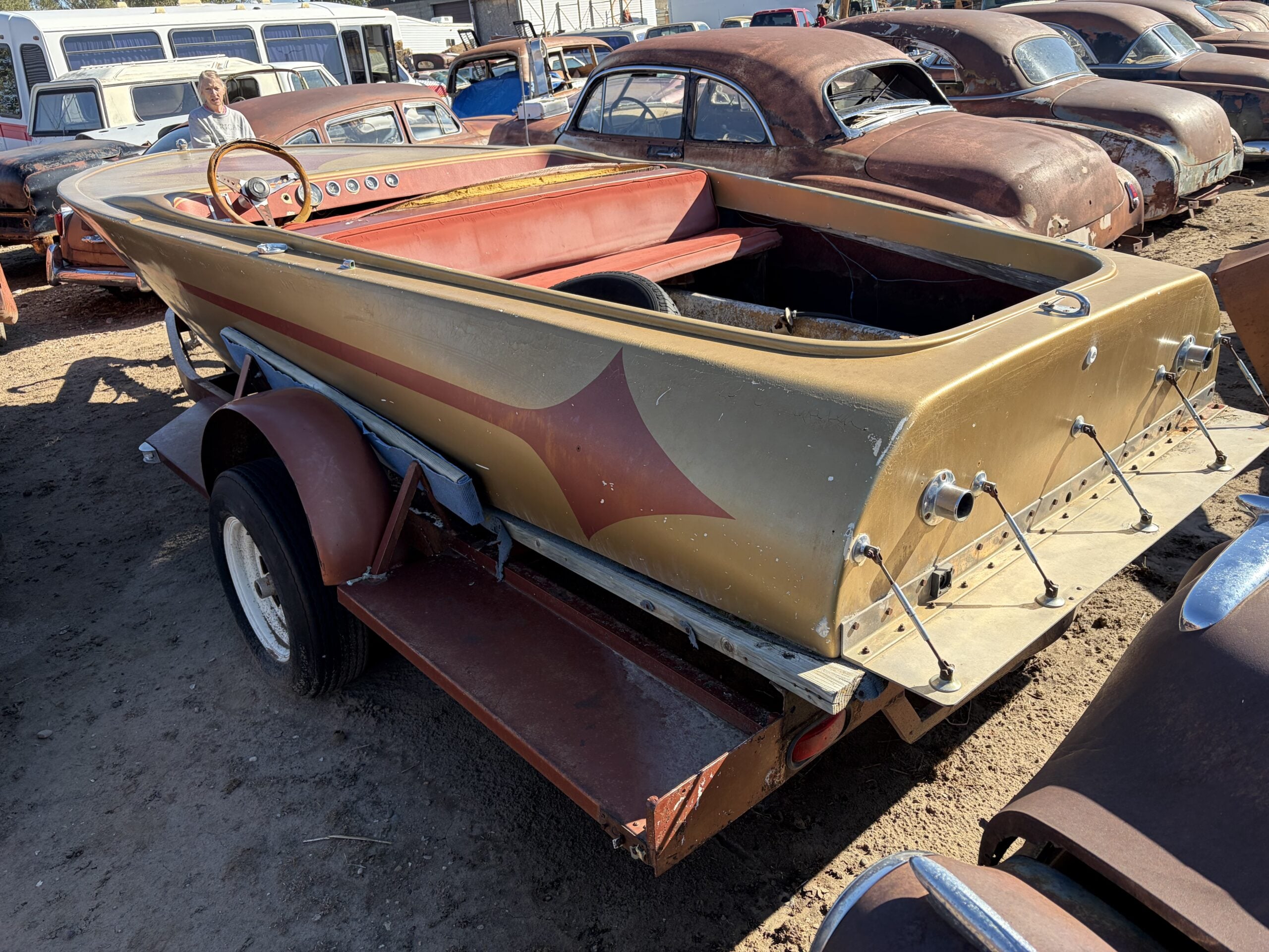 
								1962 Spico Boat with custom trailer full									