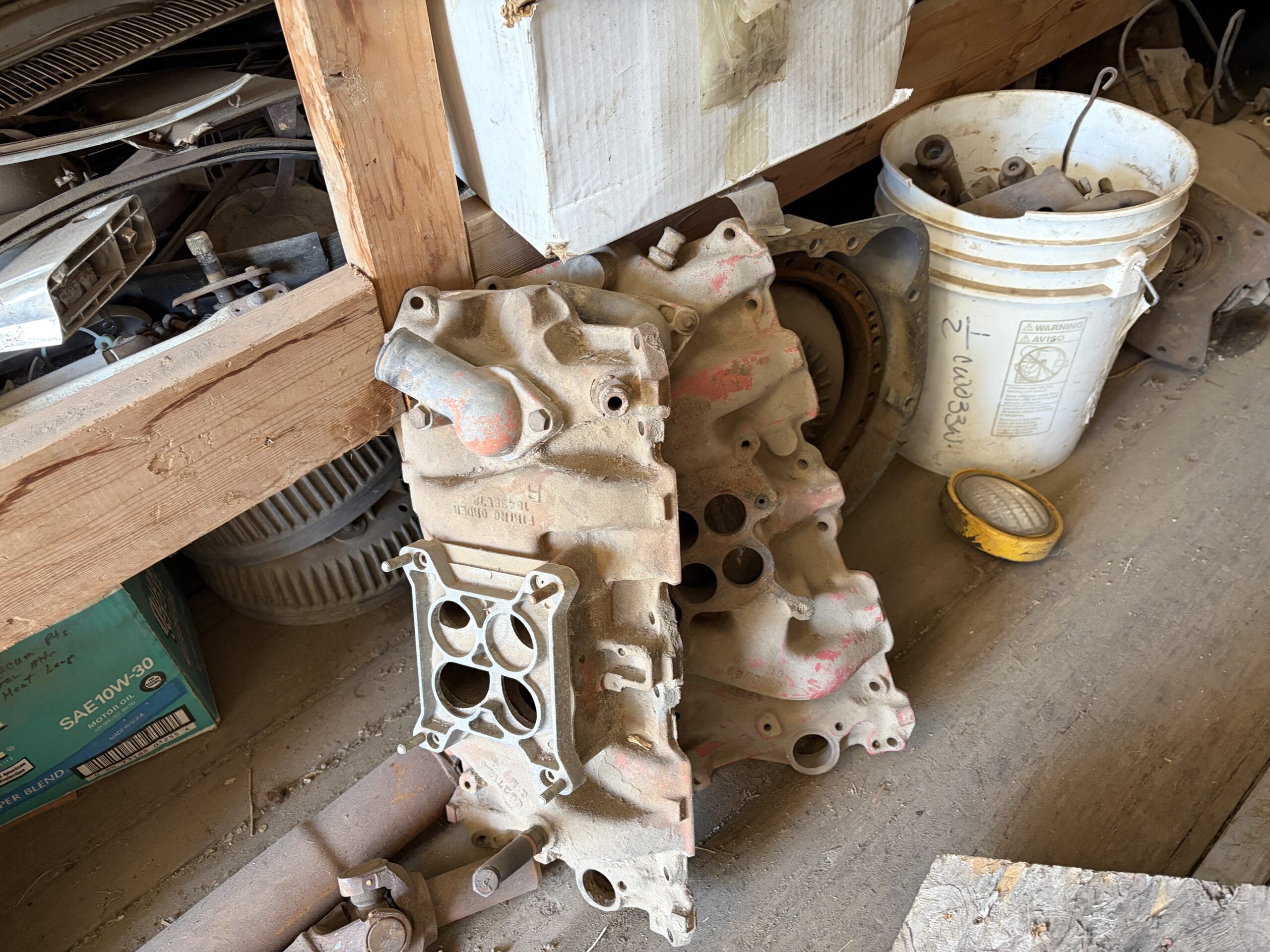 
								Many parts and engines full									