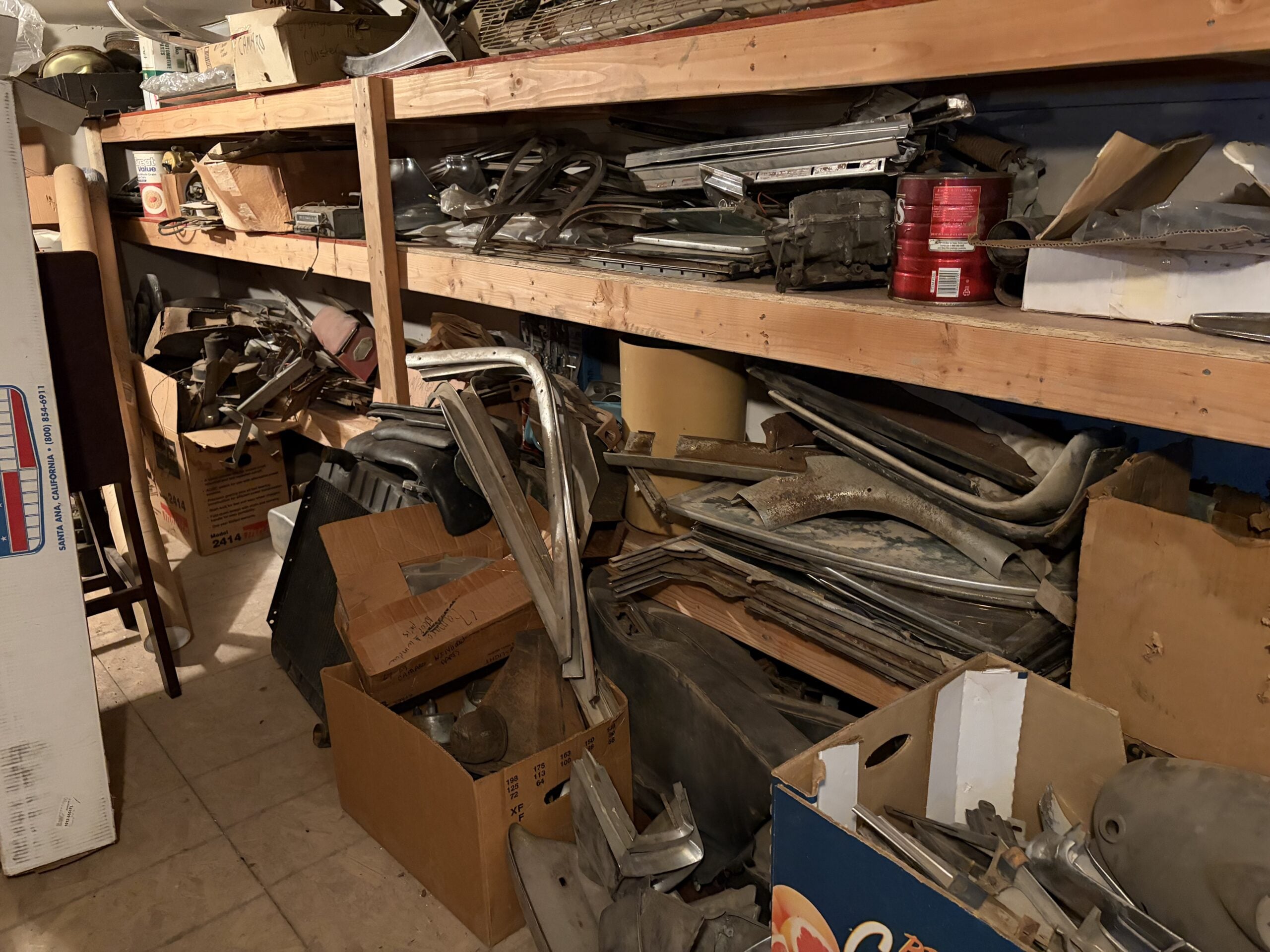 
								Many parts and engines full									